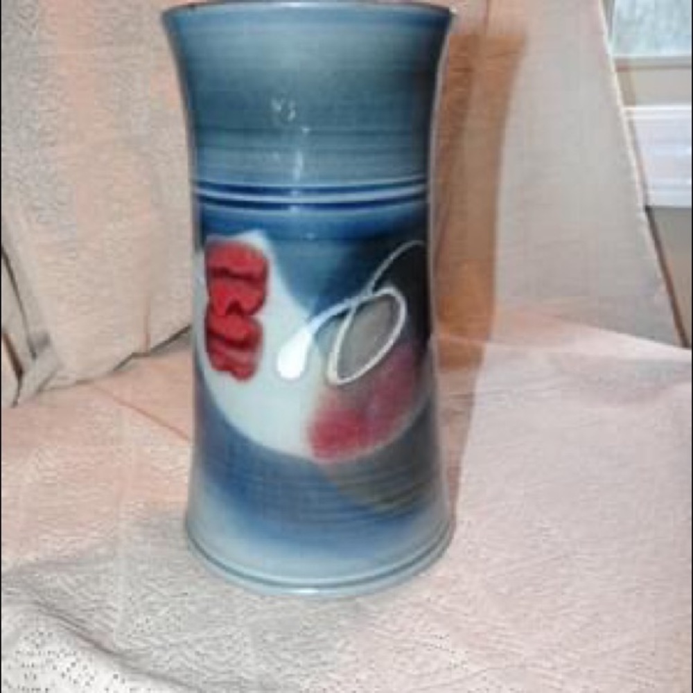 James Brooke Studio Pottery Vase 9”